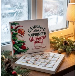 Шоколадний набір Казкового та чарівного Нового Року (молочний шоколад)